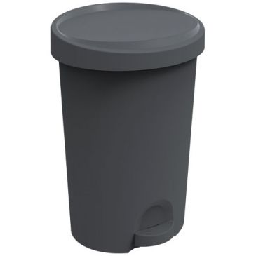 Poubelle à pédale Stepy 27 L anthracite