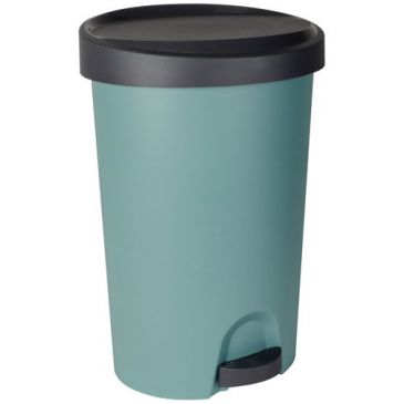 Poubelle à pédale Stepy 27l vert eucalyptus / anthracite