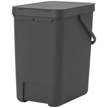 Poubelle 25 L Grey - Sort & Go