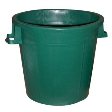Poubelle imm.75l sans couvercle vert canada