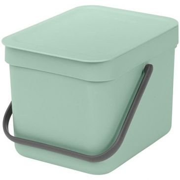 Poubelle 6 L Jade Green - Sort & Go