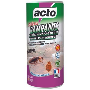 Poudre de chabasite insectes rampants 100 g