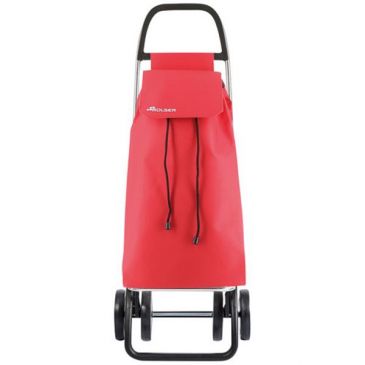 Poussette de marché 4 roues 43 L Rouge - LN Saquet 4