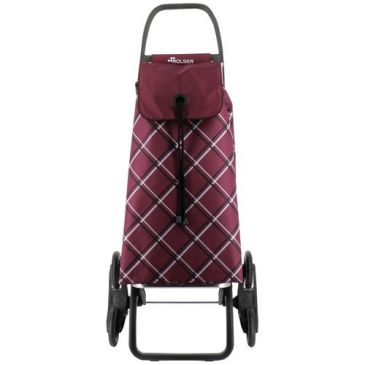 Poussette de marché 6 roues 43 L Bordeaux - Imax Chiara RD6