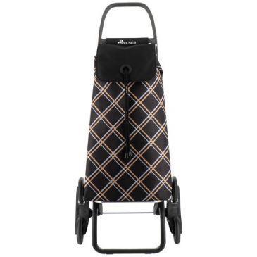 Poussette de marché 6 roues 43 L Noire - Imax Chiara RD6