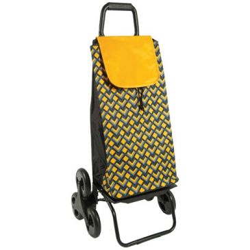Poussette de marche 6 roues 55 litres carlux geometrik