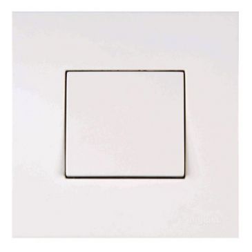 Bouton poussoir - borne-auto - blanc