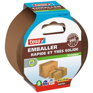 Premium écologo emballer fermer carton brun 40mx50mm
