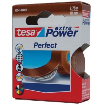 Premium réparation toilé super résistant brun 2.75mx19mm