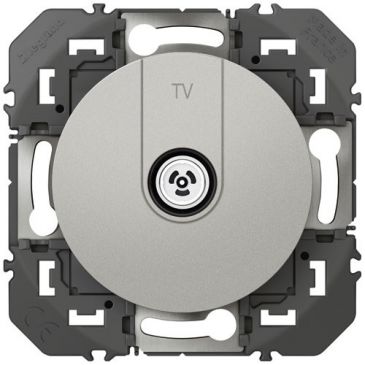 Prise tv simple alu composable Dooxie