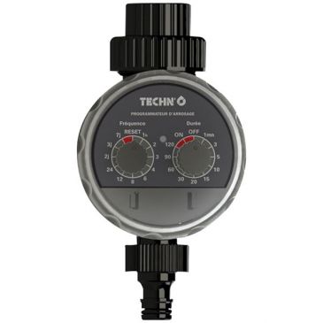 Programmateur d'arrosage 1 voie avec électrovanne à bille