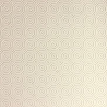 Protège table Padua blanc 135cm rond 2.14mm.