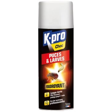 Bombe foudroyant - puces et larves - 400 mL 