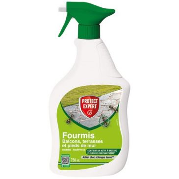 Pulvérisateur fourmis  extérieur prêt à l'emploi 750ml