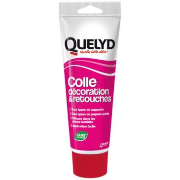 Quelyd colle décoration retouche tube 200gr