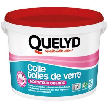 Quelyd colle toile de verre rose 10kg