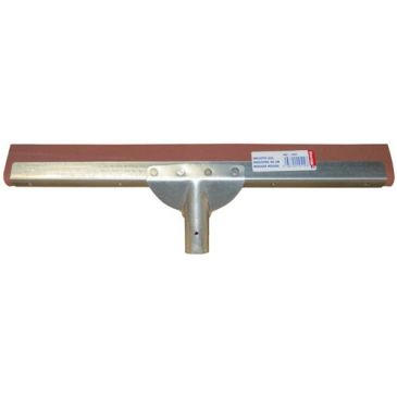  Raclette sol métal - 45 cm - mousse caoutchouc rouge