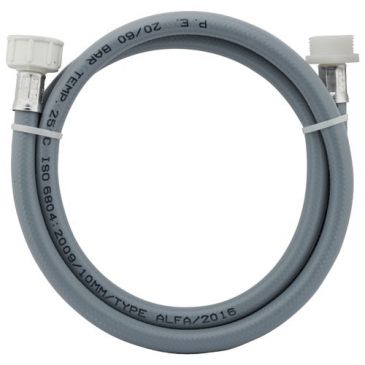 Flexible machine à laver caoutchouc - droit - mâle 3/4" - femelle 3/4" - 1.