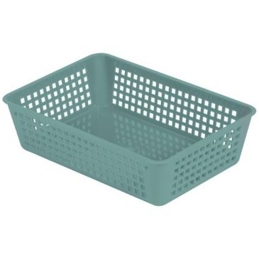 Rangette - taille petite - L : 20 cm - l : 13.5 cm - H : 5 cm - vert eucaly