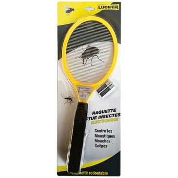 Raquette tue insectes électronique 
