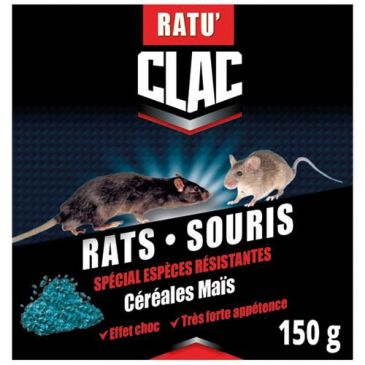 Rat-souris resistant cereale 150g