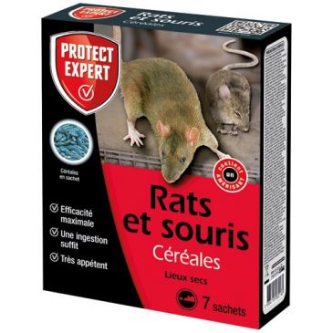 Rats souris céréales 140g