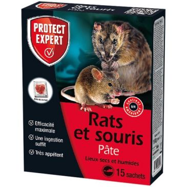 Rats souris pâte 150g