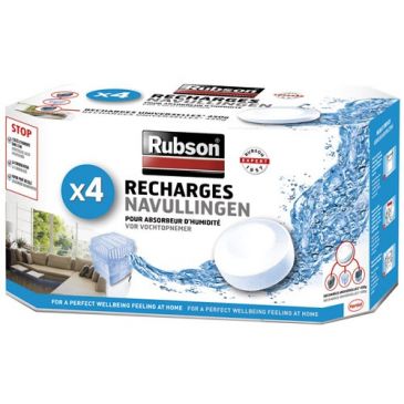Recharge absorbeur basic 20 m² - lot de 4 recharges