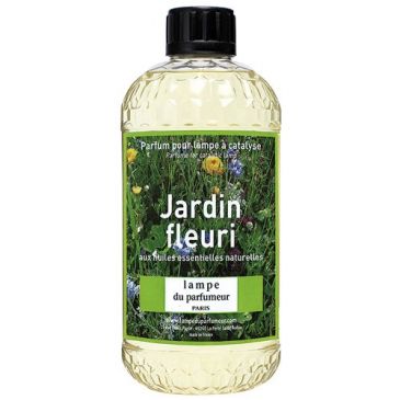 Recharge pour lampe 500 ml jardin fleuri