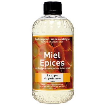 Recharge pour lampe 500 ml miel epices