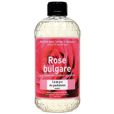 Recharge pour lampe 500ml rose bulgare