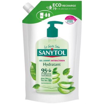 Recharge savon antibactérien hydratant Sanytol 500 ml