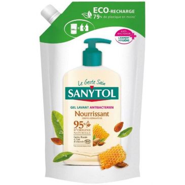 Recharge savon antibactérien nourrissant sanytol 500ml