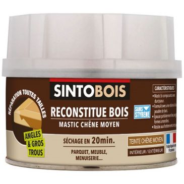 Reconstitue bois pour parties manquantes chêne moyen 190 g
