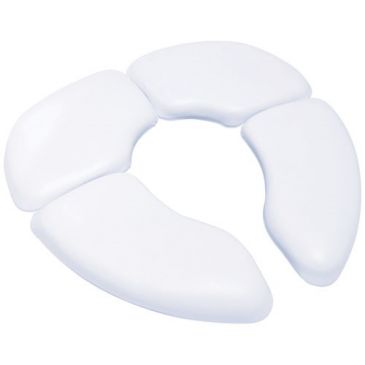 Réducteur toilette pliant avec sacoche blanc enfant