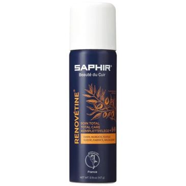 Soin total daim & nubuck 200 ml Renovétine - Noir