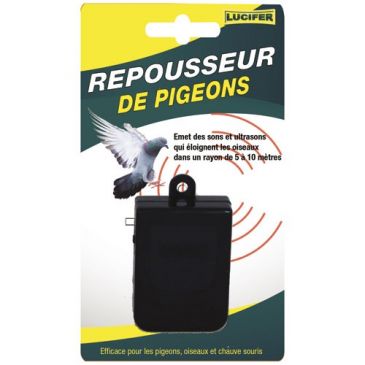 Repousseur ultrasons contre pigeons chauve souris oiseaux