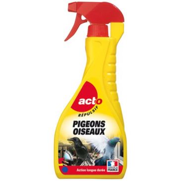 Répulsif pigeons et oiseaux spray 750 ml