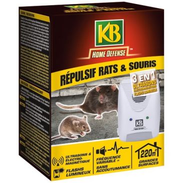 Répulsif rats et souris ultrasons