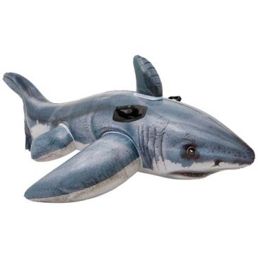Requin blanc chevauchable 173x107cm