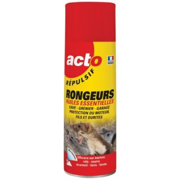 Répulsif rongeurs huiles essentielles 400 ml