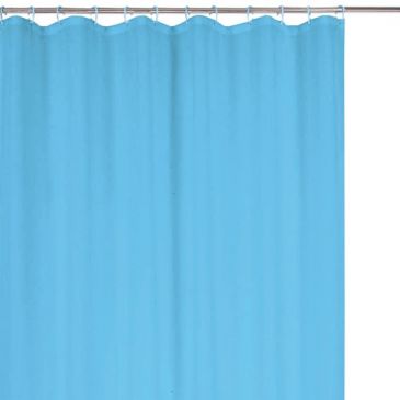 Rideau de douche vinyl 180x200cm bleu