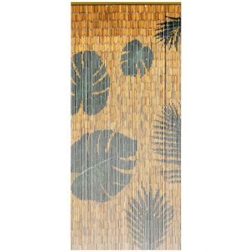 Rideau de porte en bâtonnets de bambou 90x200cm