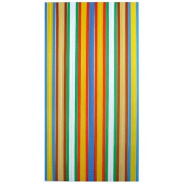 Rideau de porte Antilles en polyéthylène - 90x200 cm - multicolore