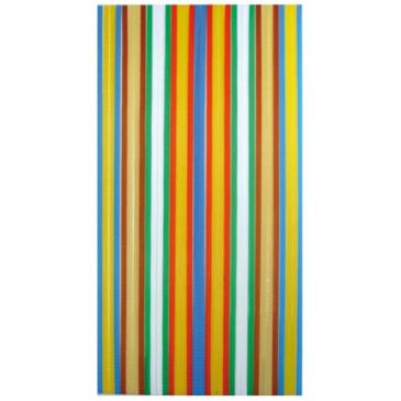 Rideau de porte Antilles en polyéthylène - 90x220 cm - multicolore