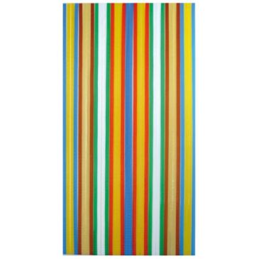 Rideau de porte Antilles polyéthylène 120x220 cm - multicolore