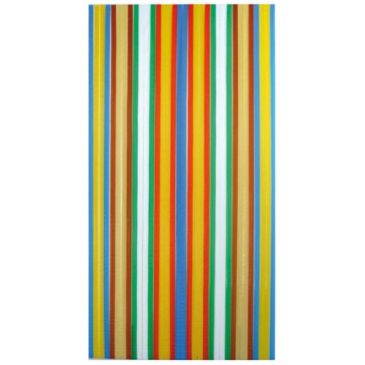 Rideau de porte Antilles polyéthylène 120x220 cm - multicolore