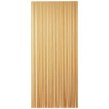 Rideau portière pvc tahiti brun/beige 100x220
