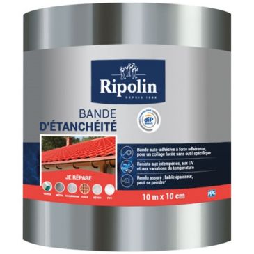 Ripolin bande etancheite aluminium 10mx10cm