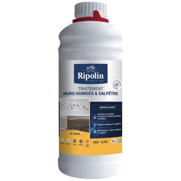 Traitement murs humides et salpêtre 0.75 L